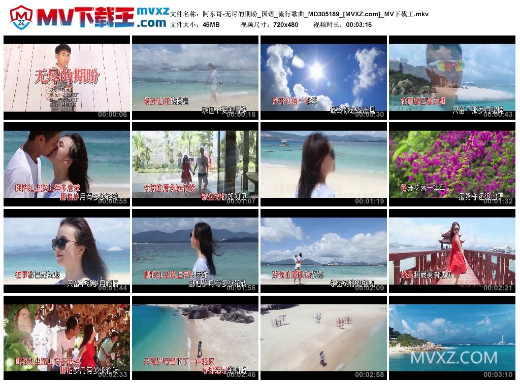 阿东哥-无尽的期盼_国语_流行歌曲_MD305189